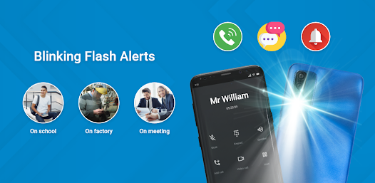 Flashing Call Android App - Call Alert Mobile Application